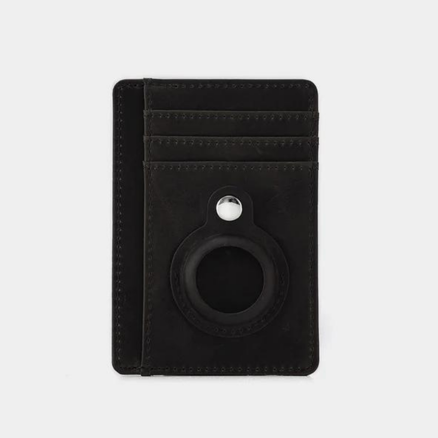 Leatheraa The Ultimate Slim Leather Wallet, Black Leather Wallet