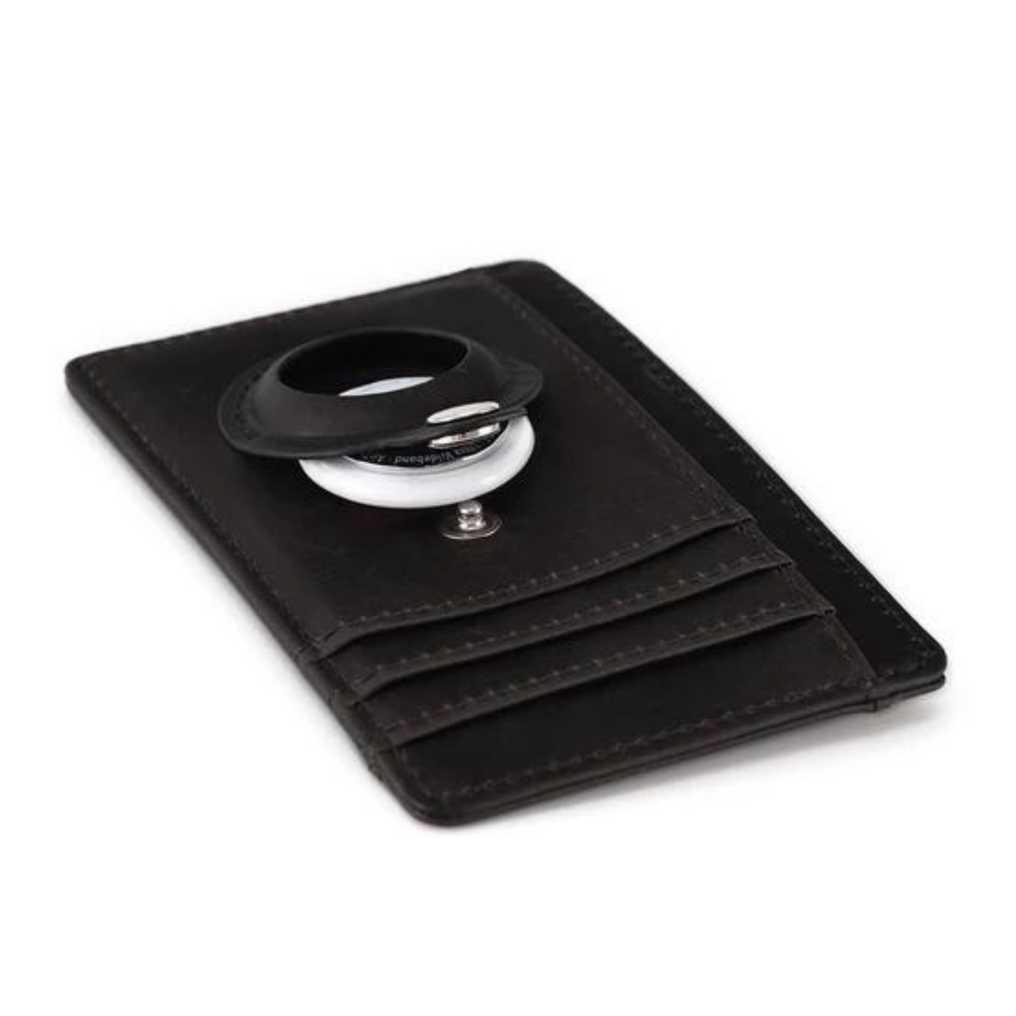 Leatheraa The Ultimate Slim Leather Wallet, Black Leather Wallet